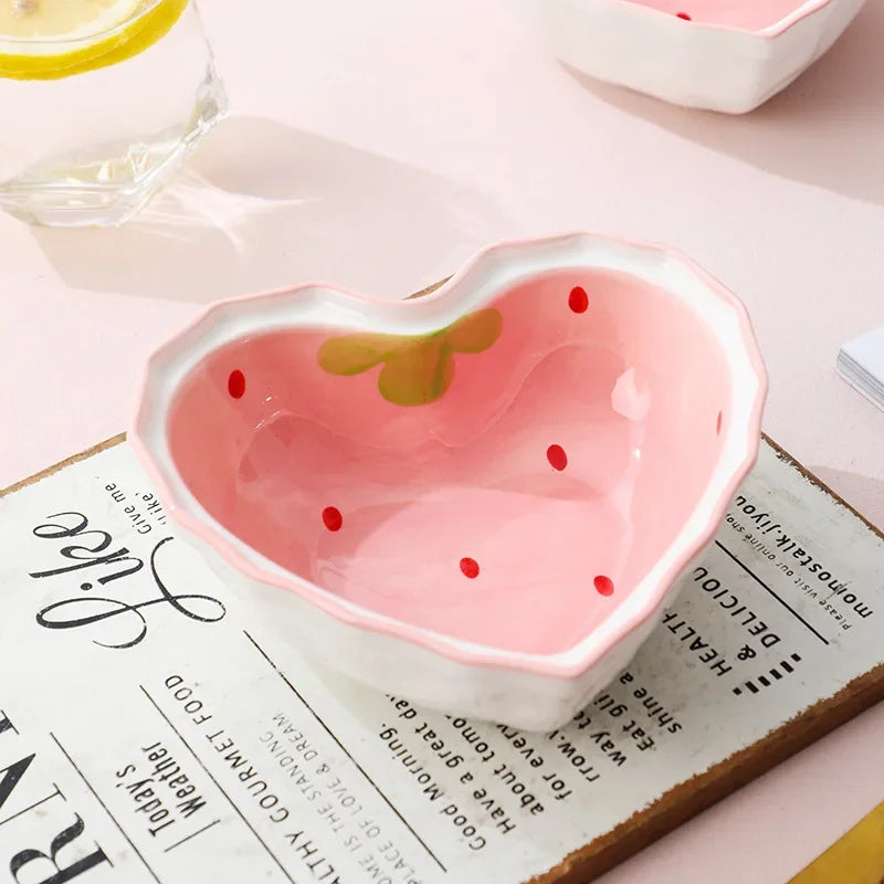TEEK - Strawberry Spoon Bowl Combo HOME DECOR theteekdotcom