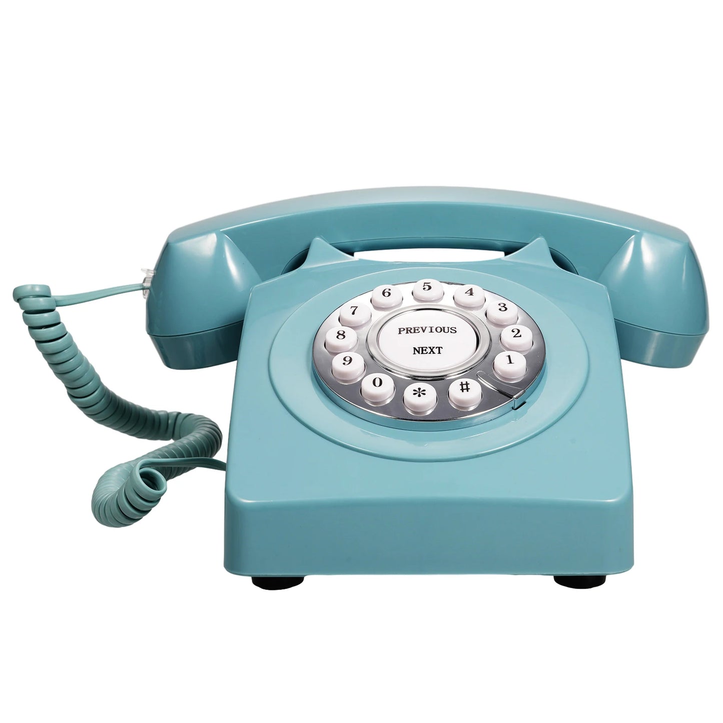 TEEK - Retro Phone Audio Message Book HOME DECOR theteekdotcom Blue