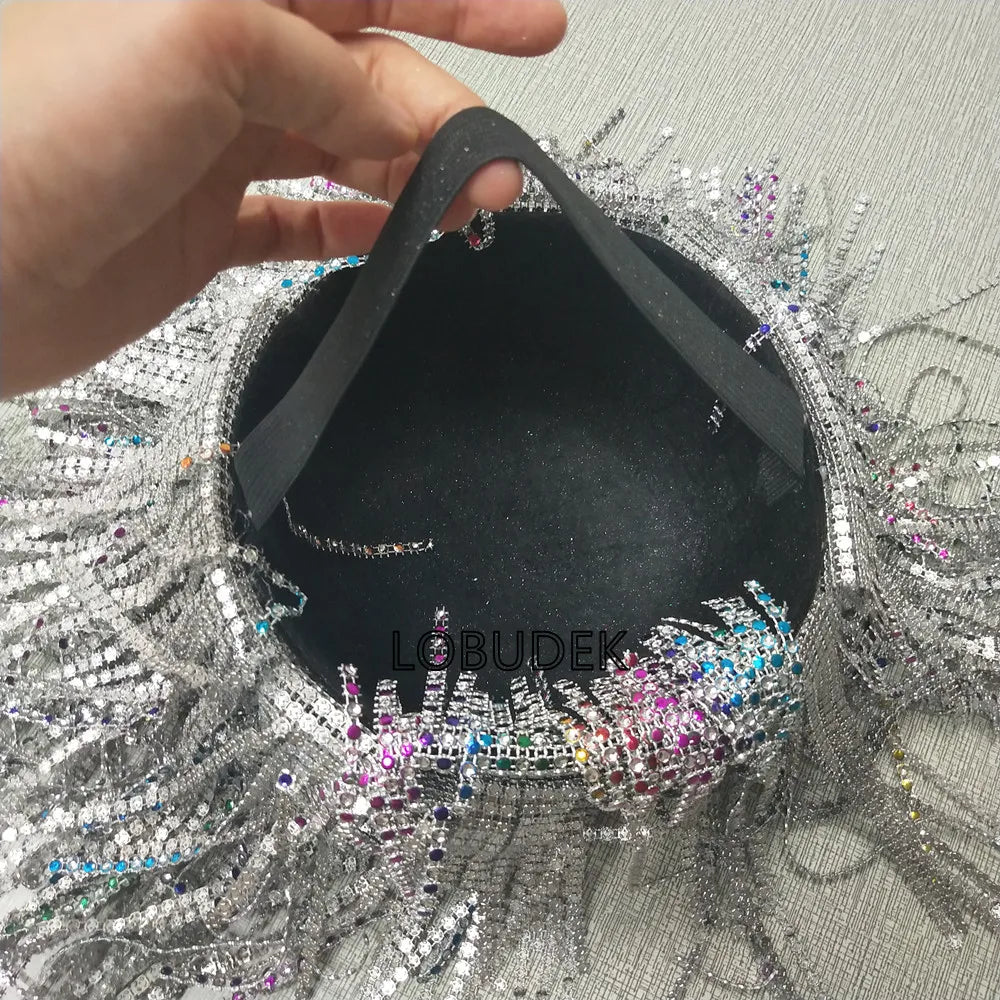 TEEK - Sparkly Tassel Chain Wig HAIR theteekdotcom