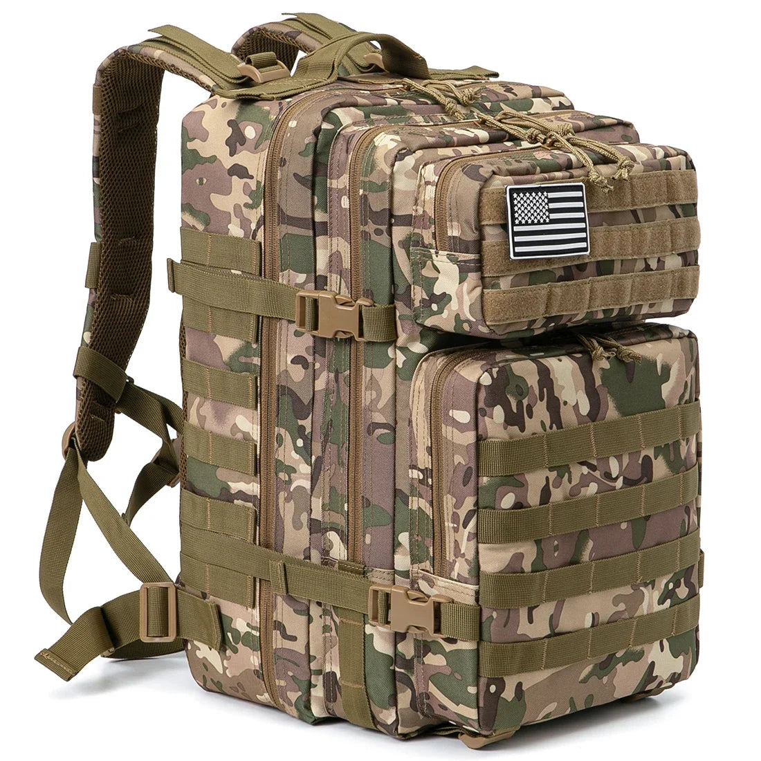 TEEK - 45L Barred Backpack BAG theteekdotcom Ivory