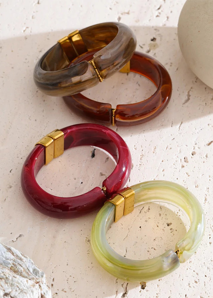 TEEK - Thick Bracelet Bangle JEWELRY theteekdotcom