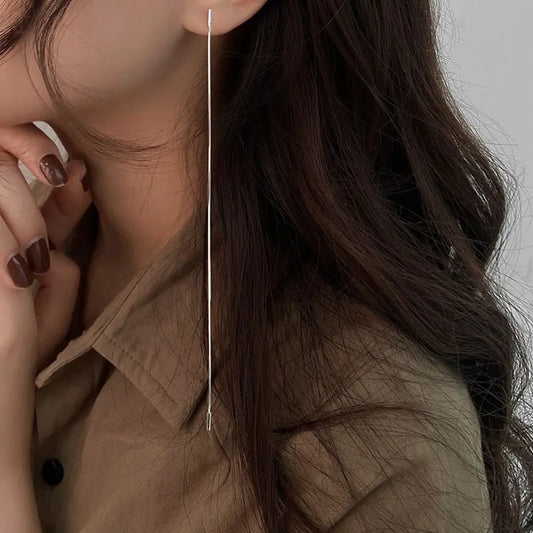 TEEK - Long String Internet Famous Earrings JEWELRY theteekdotcom