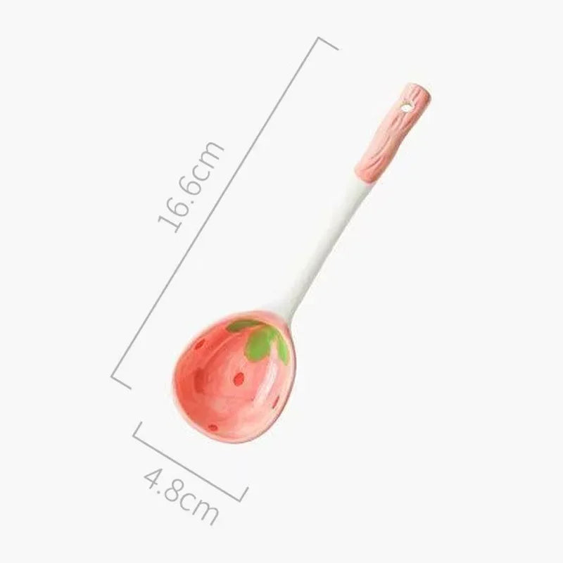 TEEK - Strawberry Spoon Bowl Combo HOME DECOR theteekdotcom Spoon