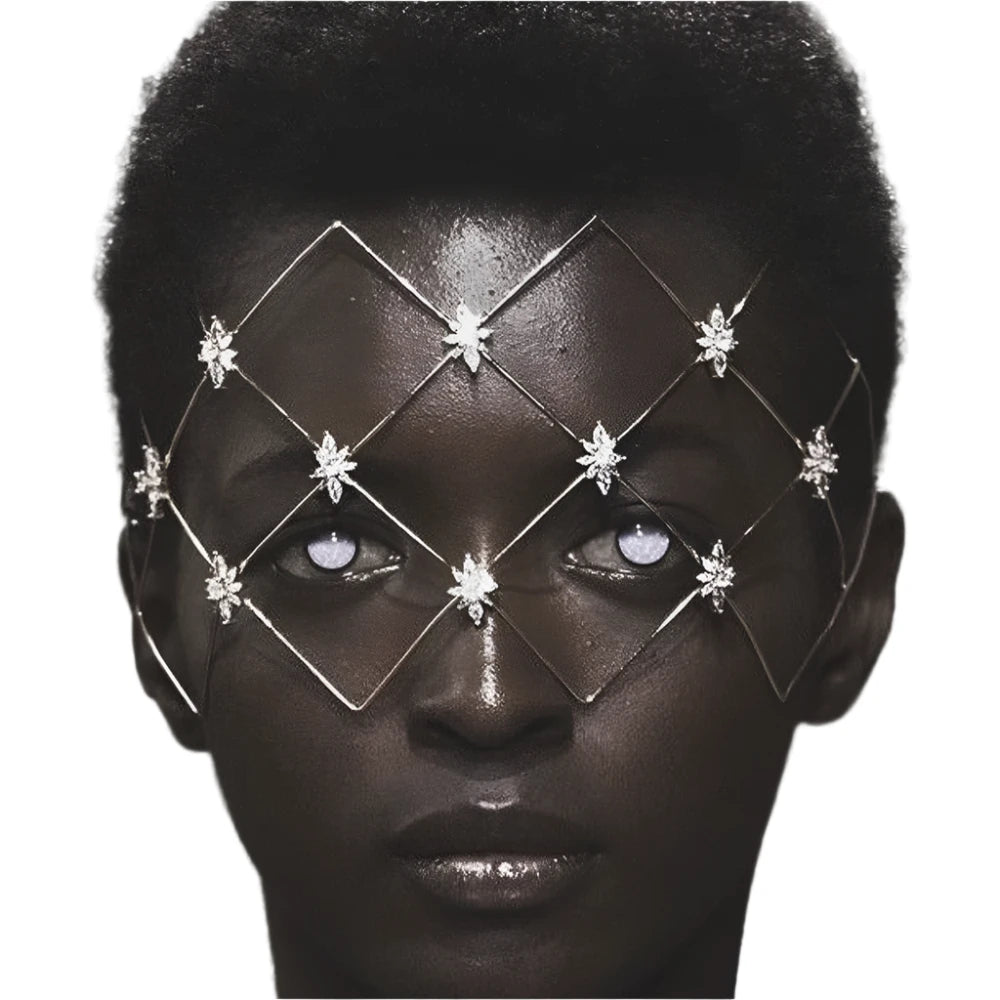 TEEK - Mesh Face Mask Veil JEWELRY theteek.com
