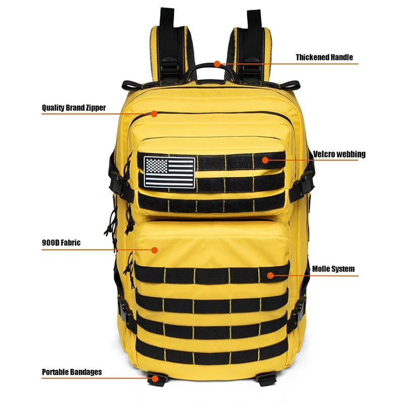 TEEK - 45L Barred Backpack BAG theteekdotcom