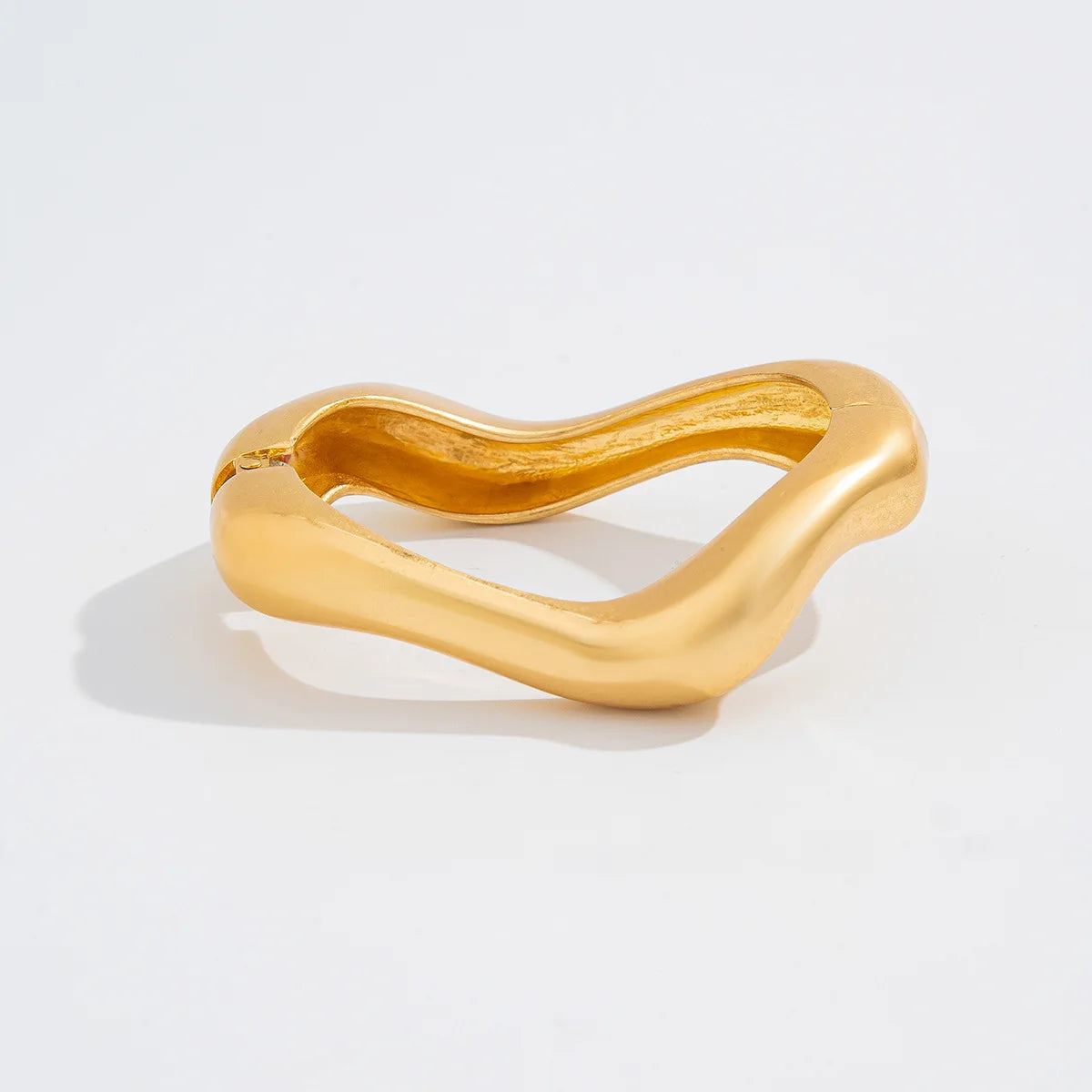 TEEK - Boho Coffee Blend Chunky Bangle JEWELRY theteekdotcom 2640 Matte Gold