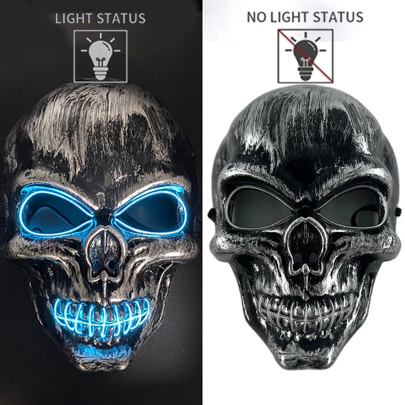 TEEK - Skull Head Luminous Mask COSTUME theteekdotcom 09