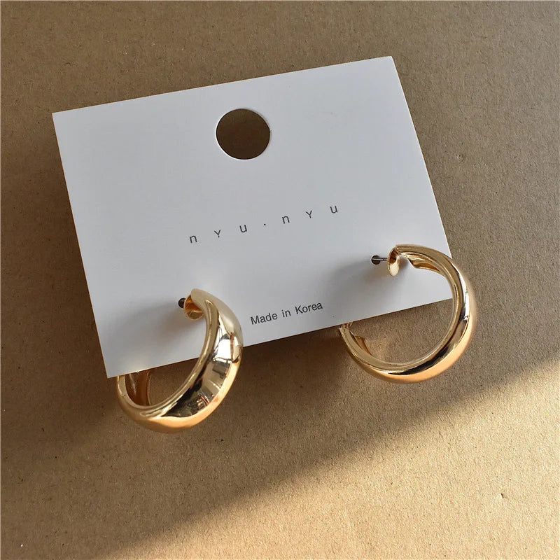 TEEK - Assorted Minimalist Hoop Earrings JEWELRY theteekdotcom 3
