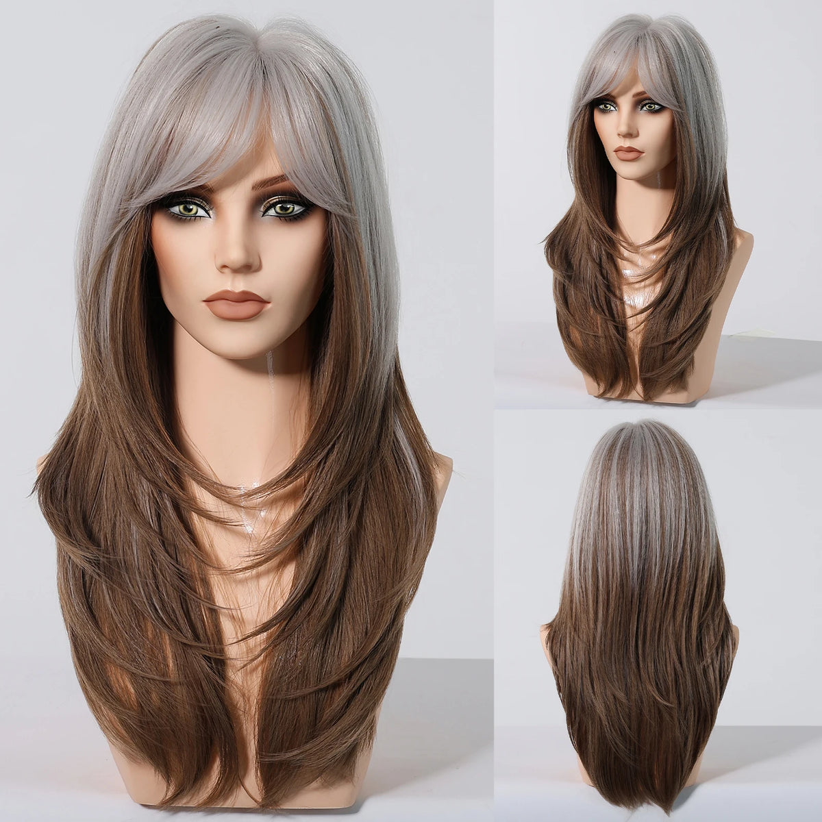 TEEK - Various Vibe Layered Synthetic Wig HAIR theteekdotcom SWLC3095-1BR22