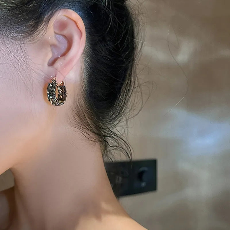 TEEK - Round Plated Hoops JEWELRY theteekdotcom