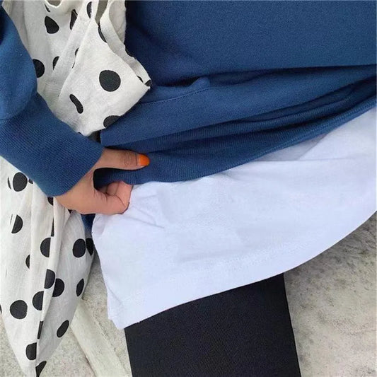 TEEK - Adjustable Layering Shirt Extender SKIRT theteekdotcom