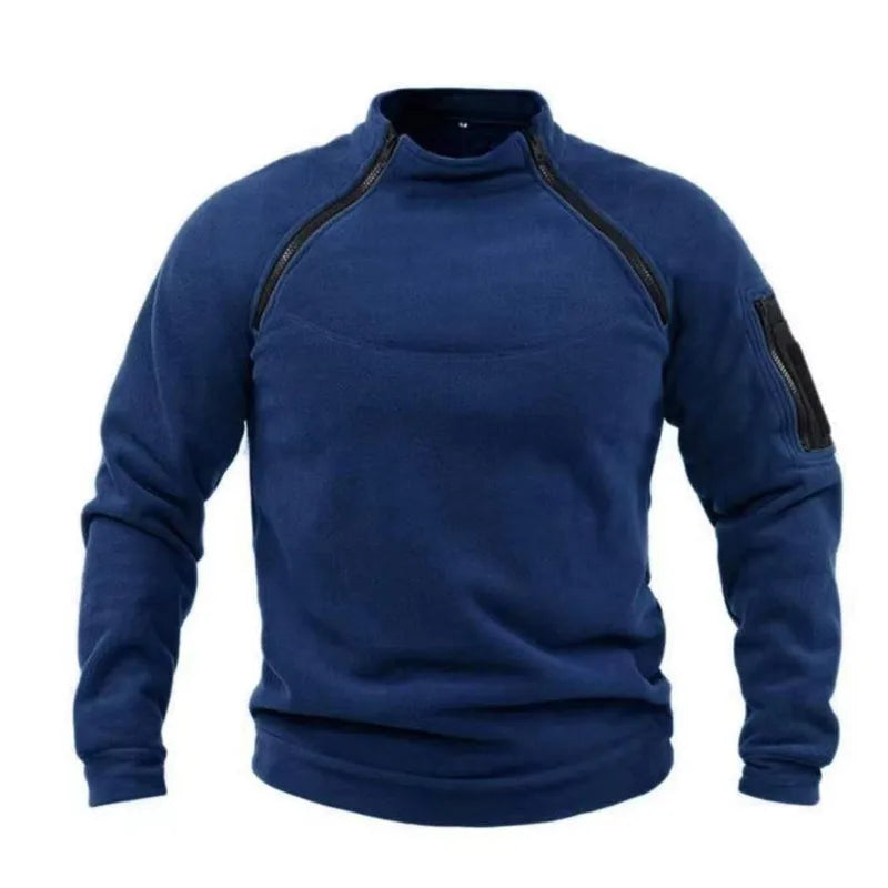 TEEK - Mens Double Zip Tide Sweatshirt TOPS theteekdotcom