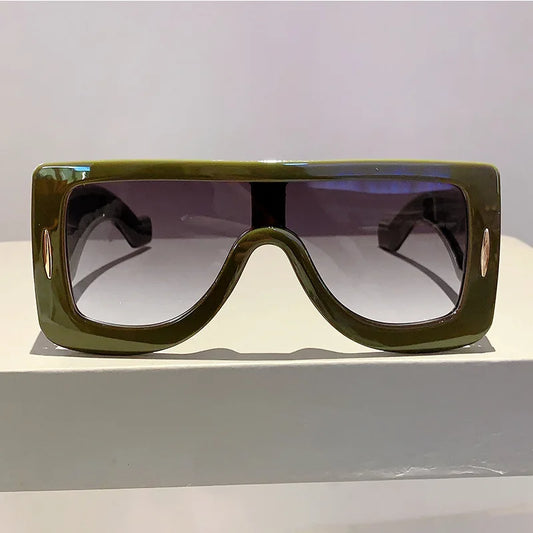 TEEK - Oversized Vintage Flat Top Sunglasses EYEGLASSES theteekdotcom