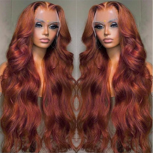 TEEK - HD Reddish Brown Lace Front Wig HAIR TEEK H