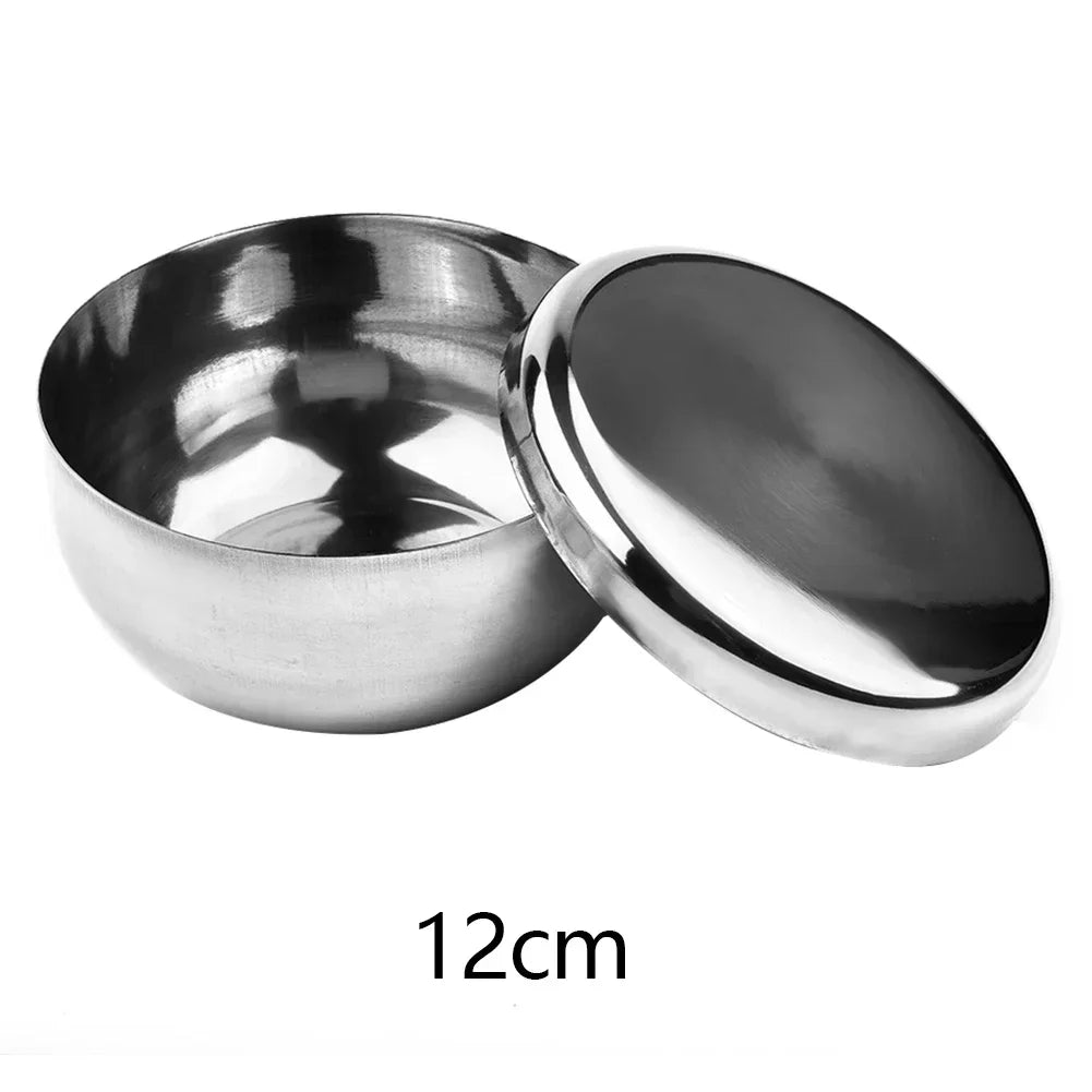 TEEK - Stainless Steel Covered Bowl Tableware HOME DECOR theteekdotcom 4.7in/12cm