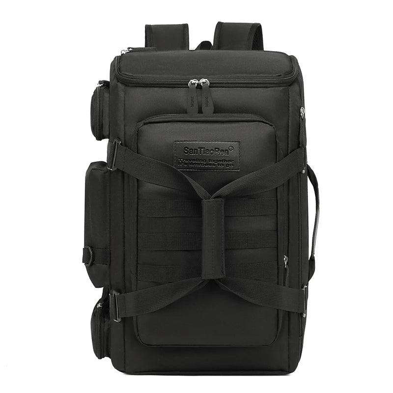 TEEK - Large Capacity Separation Shoulder Backpack BAG theteekdotcom Black