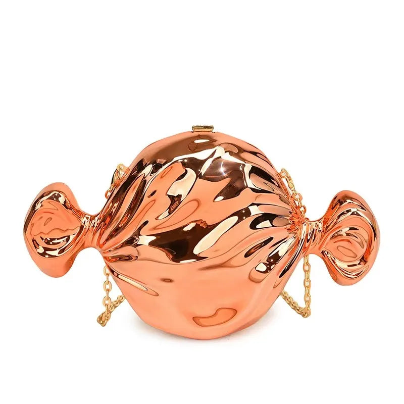 TEEK - Acrylic Evening Candy Clutch Bag BAG theteekdotcom Champagne 9.8x2x5.5in/25x5x14cm