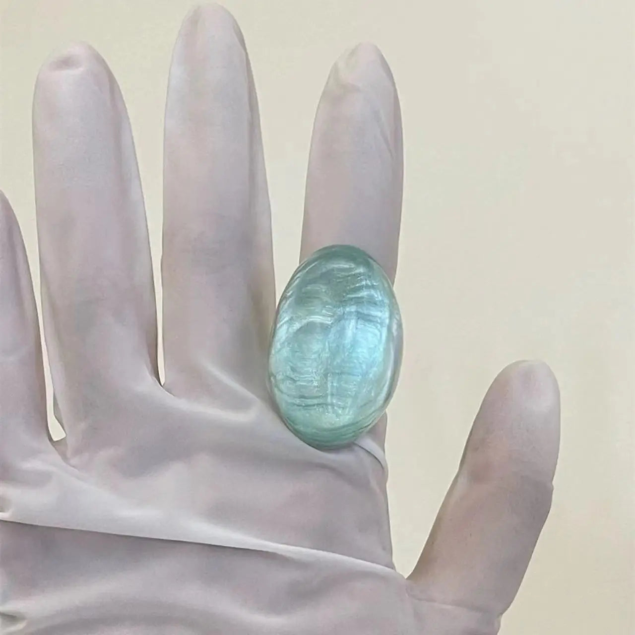 TEEK - Retro Transparent Resin Stone Ring JEWELRY theteekdotcom B