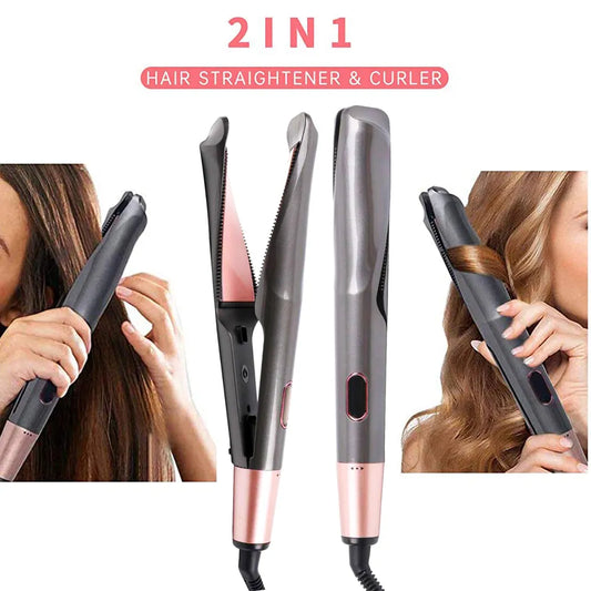 TEEK - 2 in 1 Twist Hair Straightening Curling Iron HAIR CARE theteekdotcom
