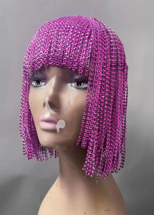 TEEK - Sparkly Tassel Chain Wig HAIR theteekdotcom