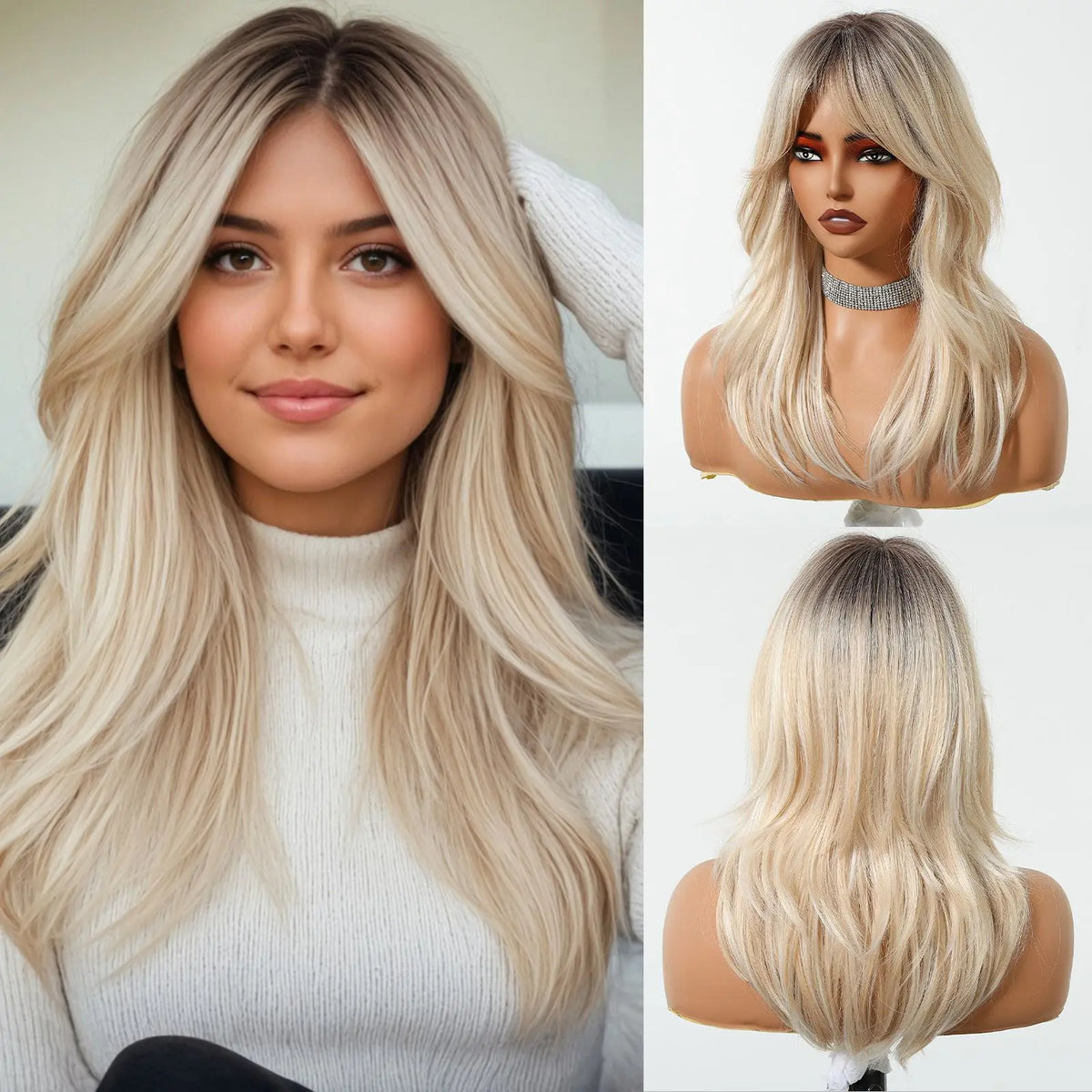 TEEK - Various Vibe Layered Synthetic Wig HAIR theteekdotcom SWLC1263-1BL20