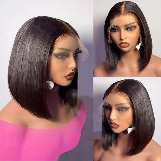 TEEK - Brazilian Bone Straight Short Bob HAIR theteek.com