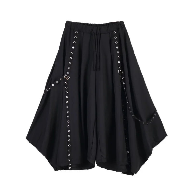 TEEK - Mens Black Darkwear Loose Pants PANTS theteekdotcom