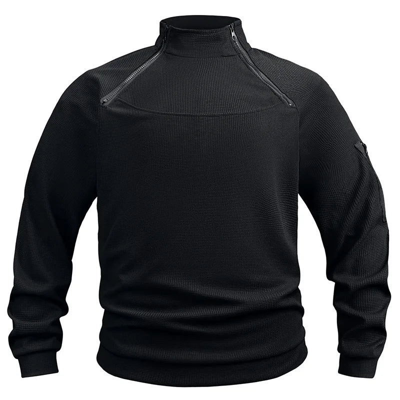 TEEK - Mens Double Zip Tide Sweatshirt TOPS theteekdotcom