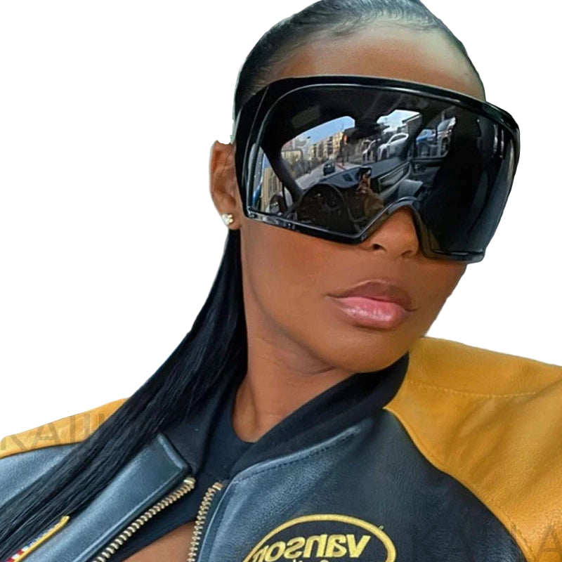 TEEK - Oversized Shield Sunglasses EYEGLASSES theteekdotcom
