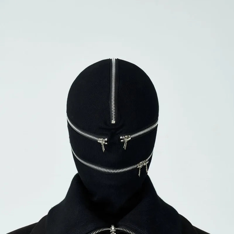 TEEK - Versatile Zip Mens Zippered Balaclava HAT theteekdotcom