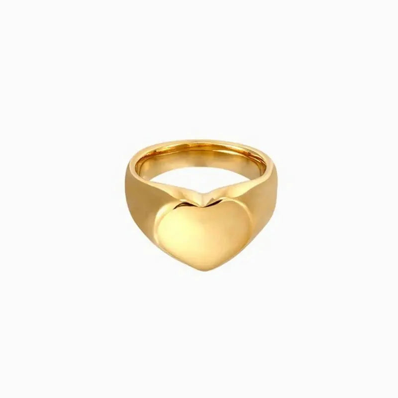 TEEK - 18K Gold PVD Plated 316L Stainless Steel Rings JEWELRY theteekdotcom JDR201217 8 
