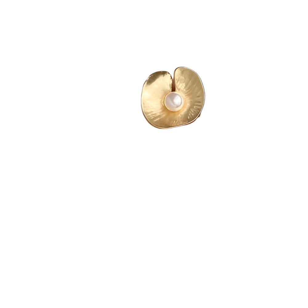 TEEK - Ms. Matte Chunky Gold Elastic Rings JEWELRY theteekdotcom F2024484R-001