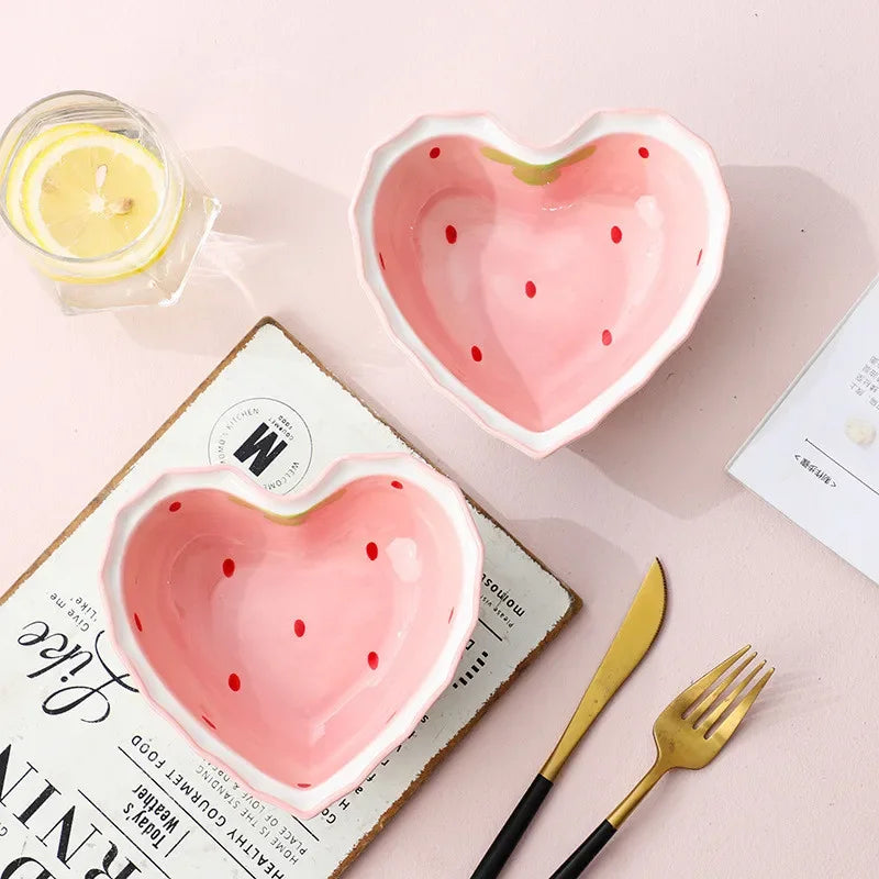TEEK - Strawberry Spoon Bowl Combo HOME DECOR theteekdotcom