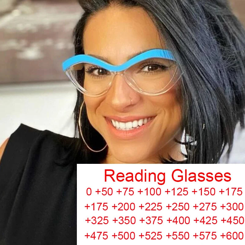 TEEK - Cat Eye Presbyopic Reading Glasses EYEGLASSES theteekdotcom