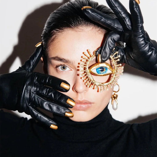 TEEK - Big Open Eye Earrings JEWELRY theteekdotcom