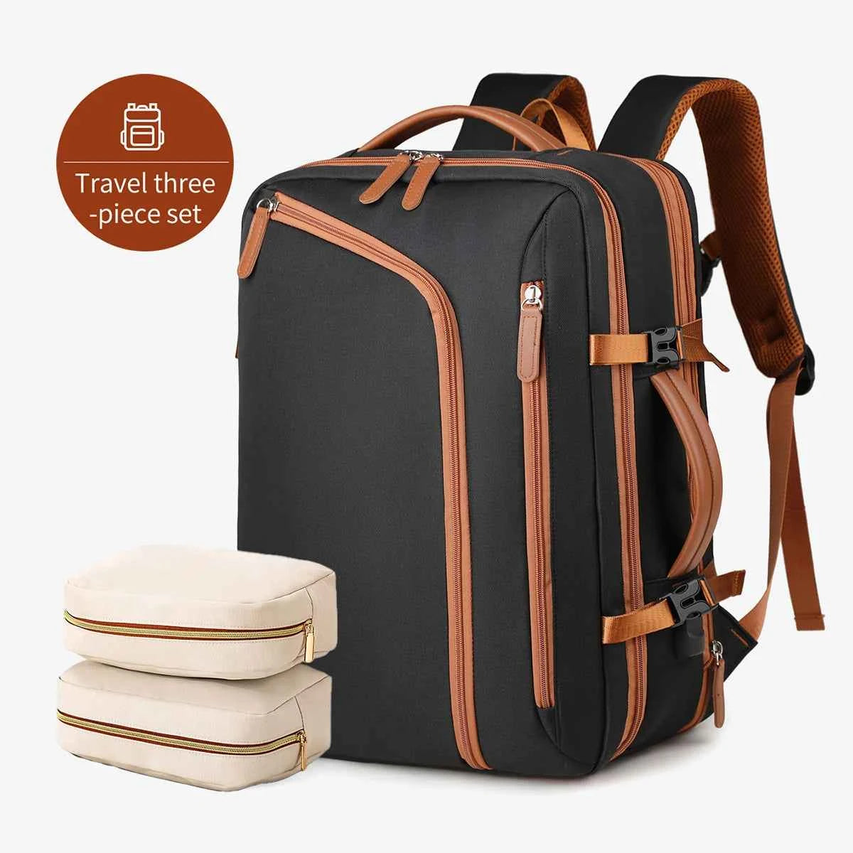 TEEK - Simple Business Computer Backpack BAG theteekdotcom Black Suit