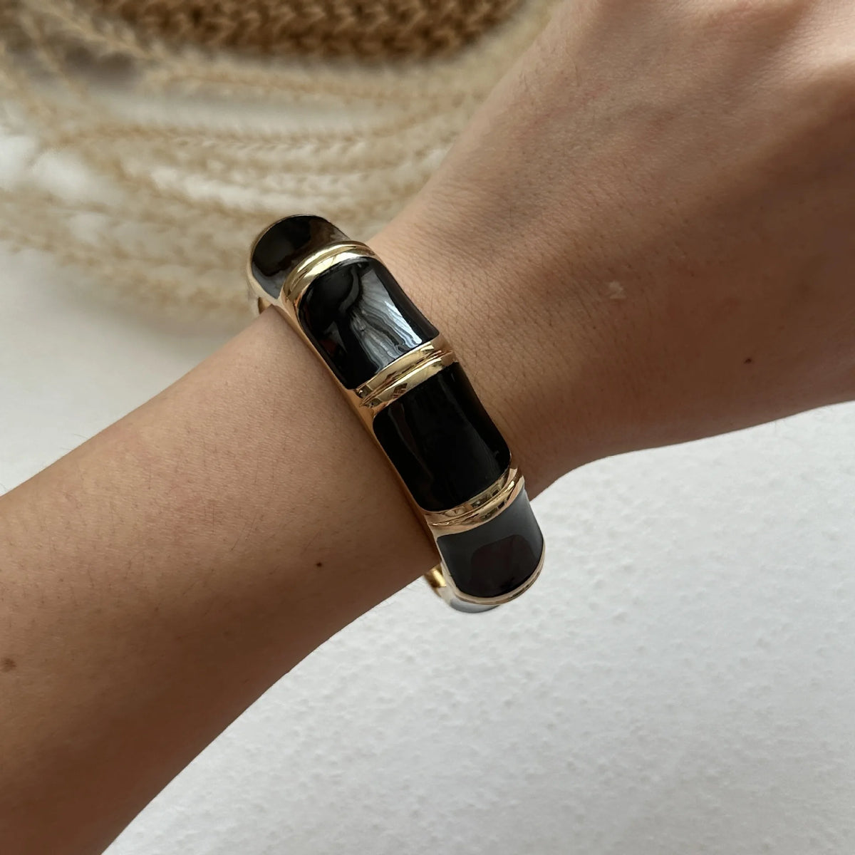 TEEK - Boho Coffee Blend Chunky Bangle JEWELRY theteekdotcom