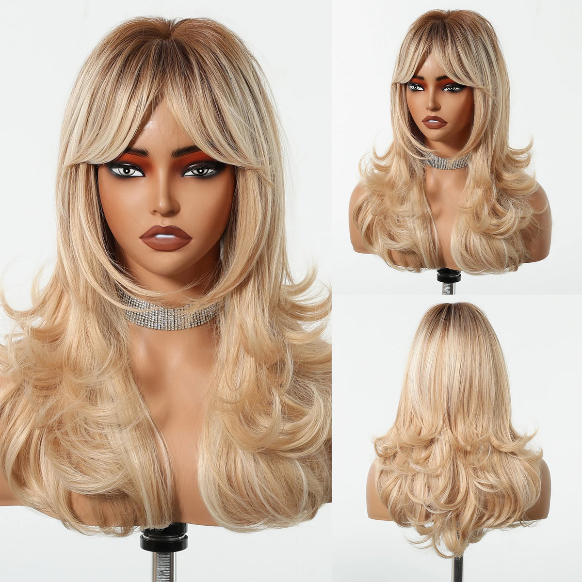TEEK - Various Vibe Layered Synthetic Wig HAIR theteekdotcom SWLC3087-1BL22