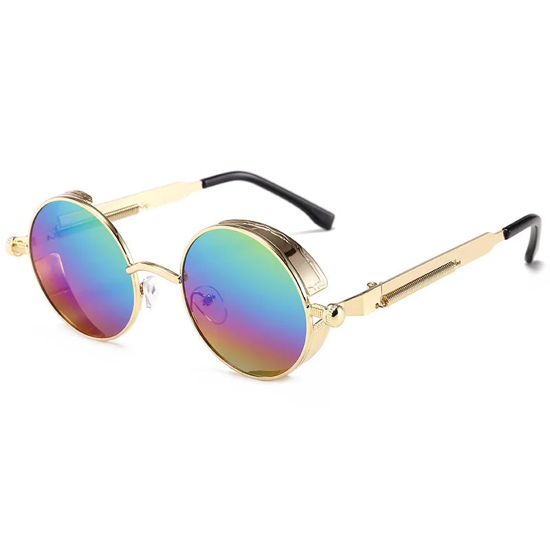 TEEK - Metal Round Mirror Glasses EYEGLASSES theteekdotcom