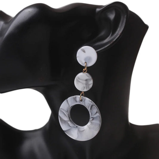 TEEK - Hanging Links Earrings JEWELRY theteekdotcom