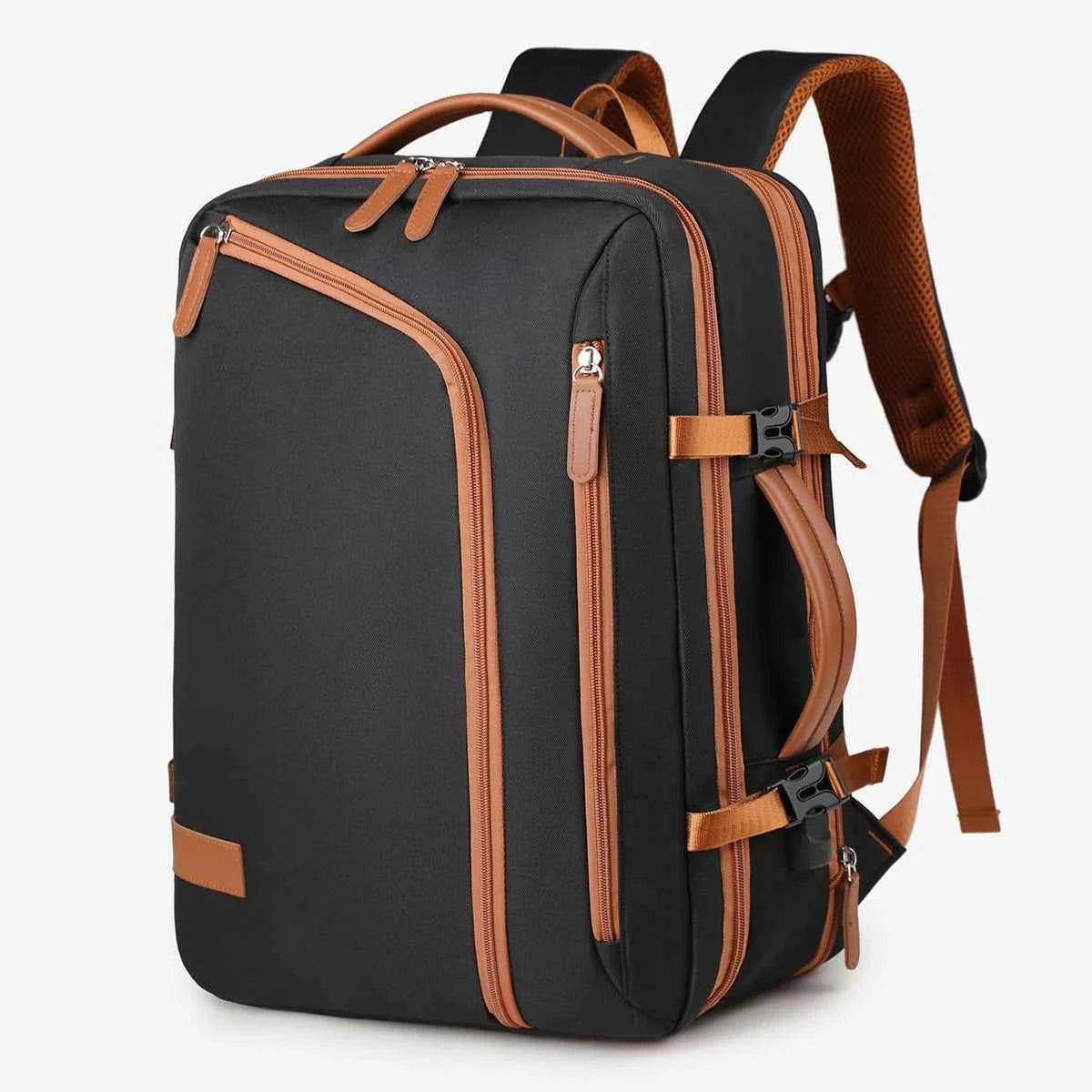 TEEK - Simple Business Computer Backpack BAG theteekdotcom Black