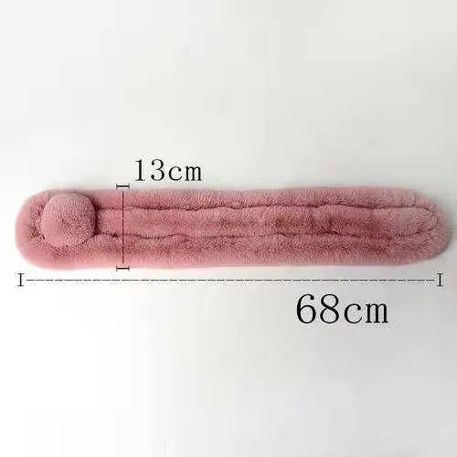 TEEK - Faux Fur Plugged Collar Scarf SCARF theteekdotcom
