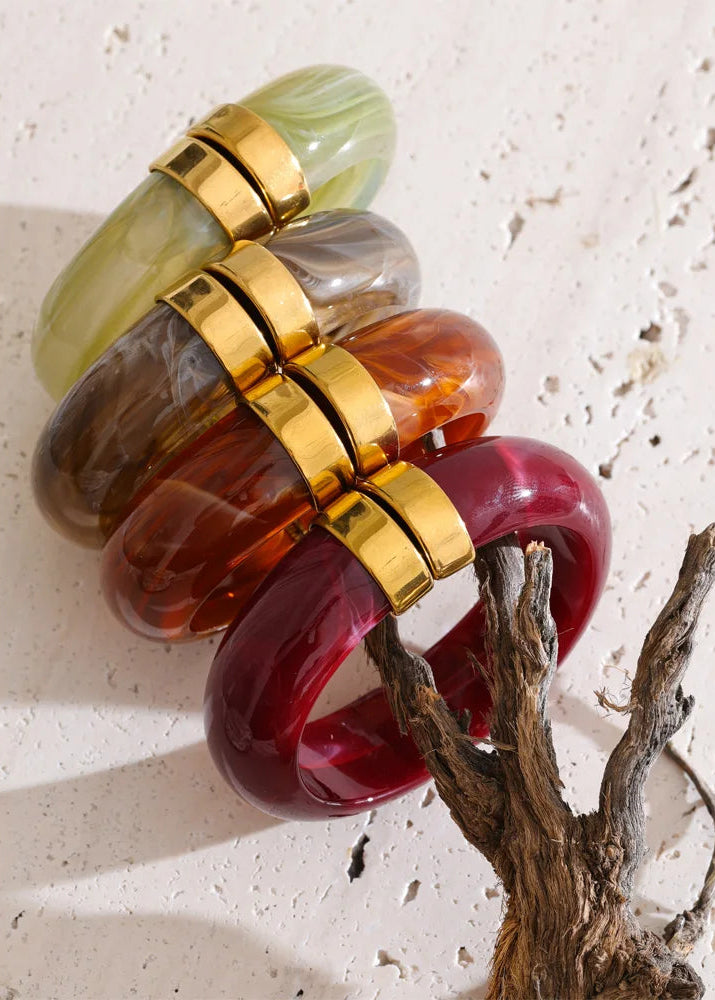 TEEK - Thick Bracelet Bangle JEWELRY theteekdotcom