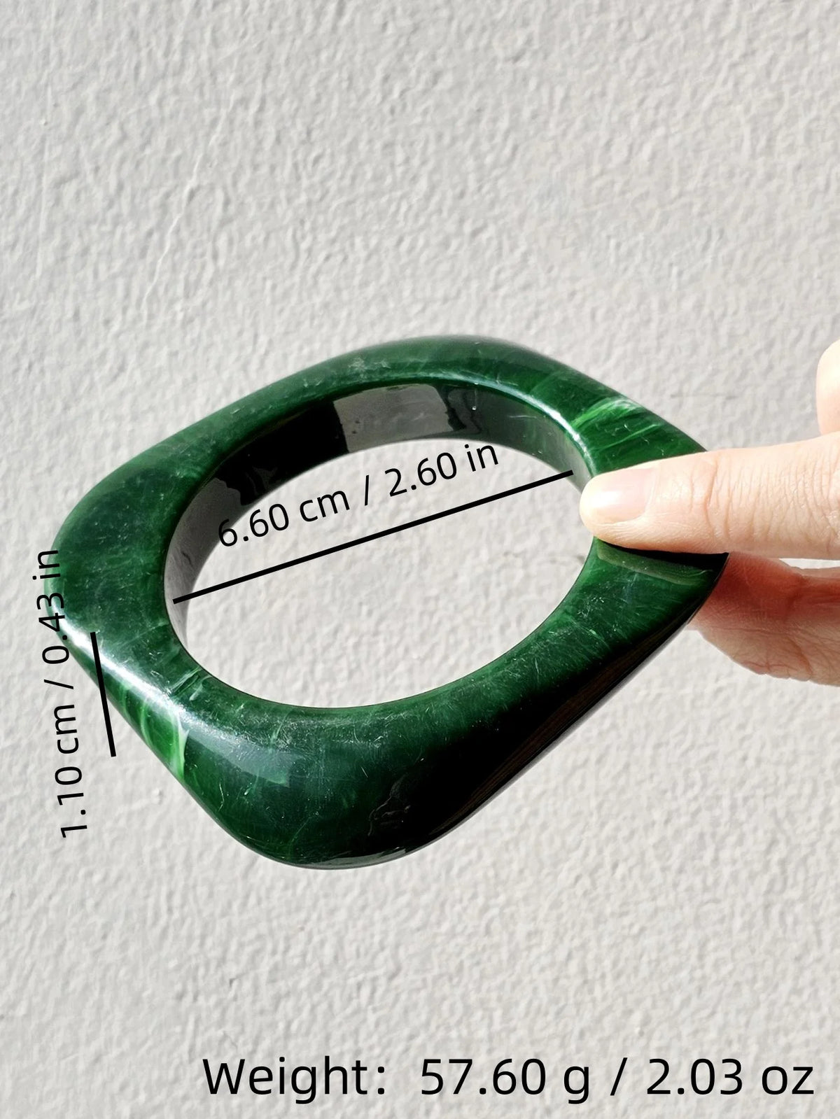 TEEK - Green Scheme Chunky Irregular Texture Bracelet
