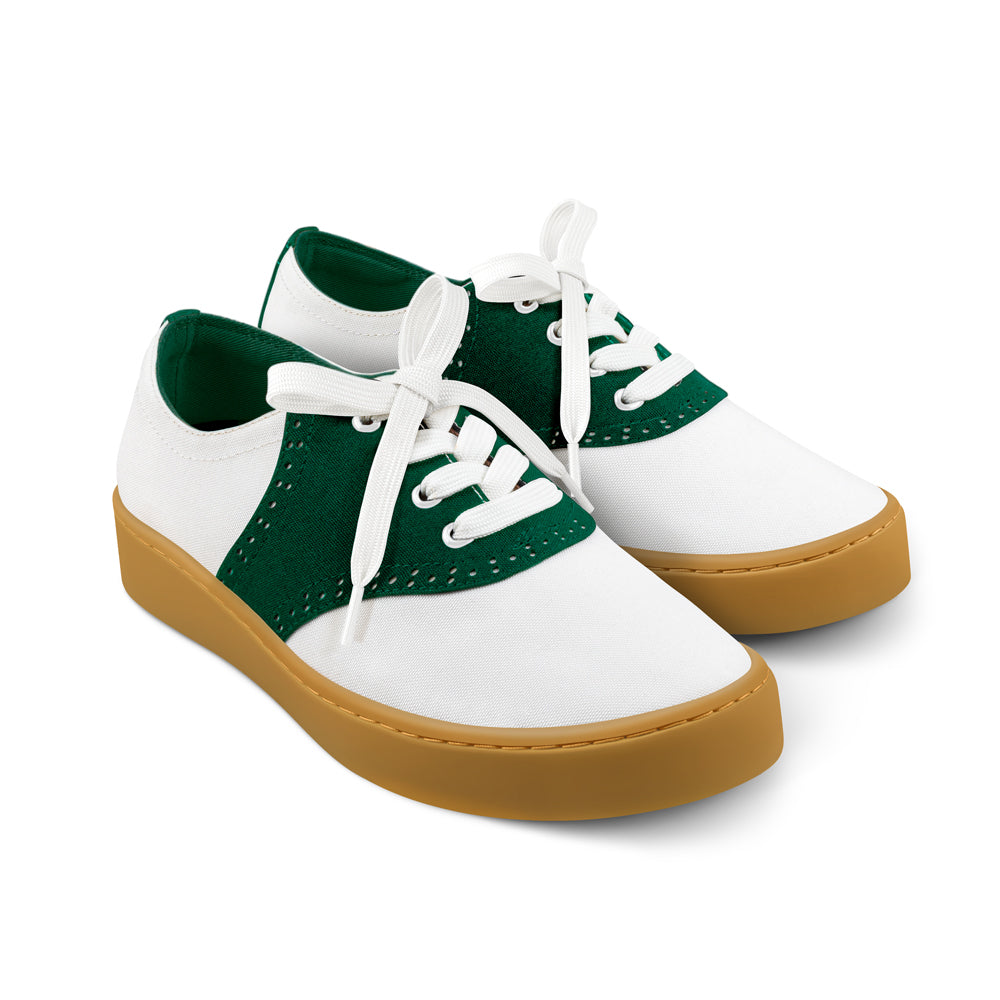 TEEK - Saddle Green Casual Sneakers | Fits Small SHOES TEEK HCD 35 HCD/ 5 US