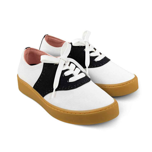 Saddle Women's Casual Sneakers Sneakers Hot Chocolate Design 35 HCD/ 5 US/ 9.05"