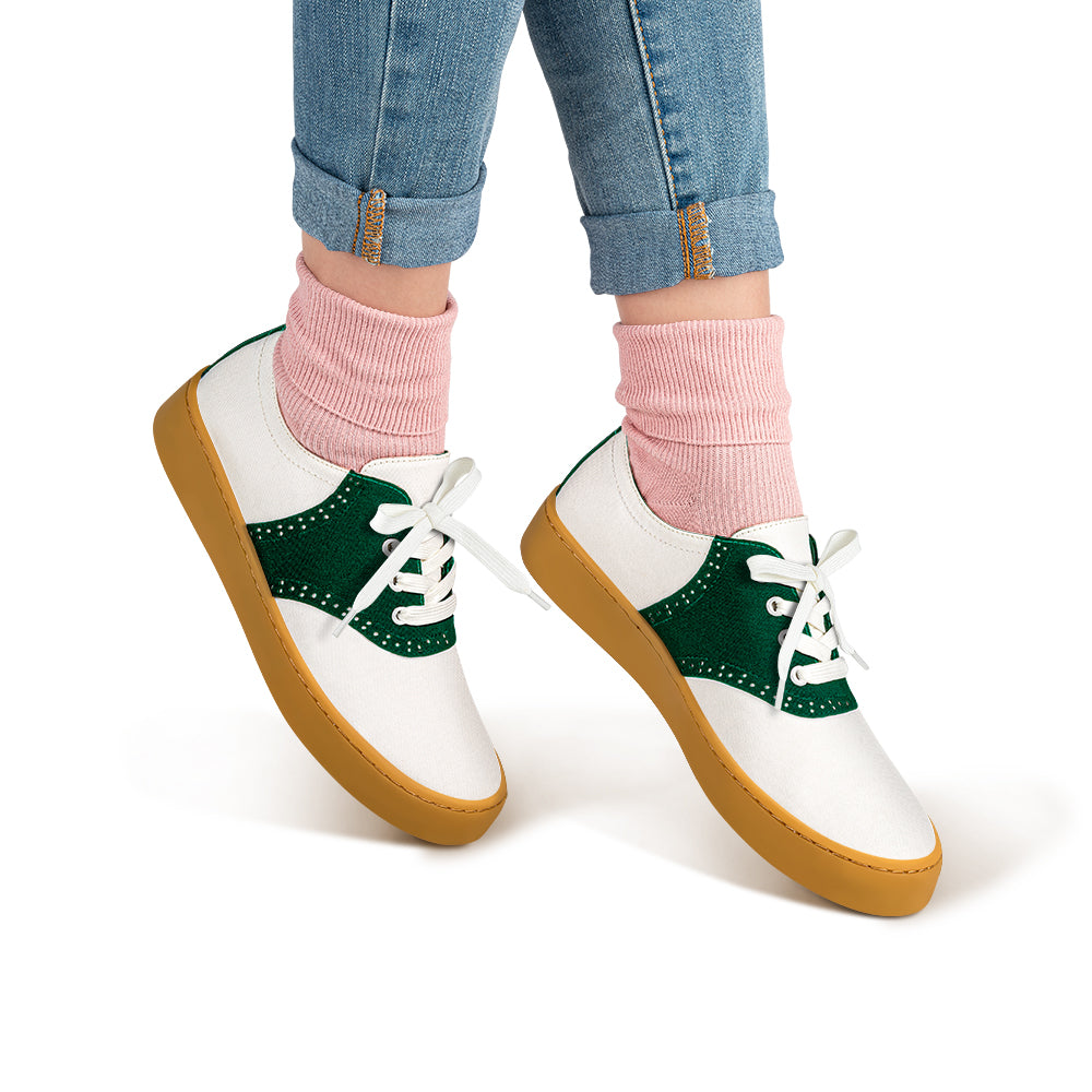 TEEK - Saddle Green Casual Sneakers | Fits Small SHOES TEEK HCD