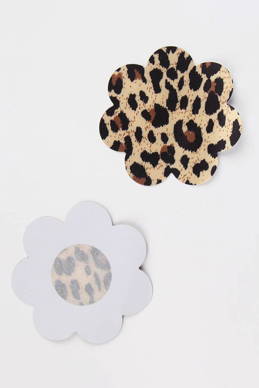 TEEK - Leopard Flower Nipple Pasties LINGERIE TEEK 3W