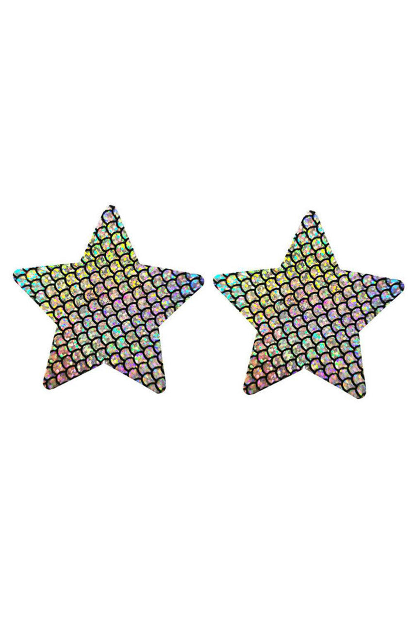 TEEK - Mermaid Scale Star Pasties LINGERIE TEEK 3W
