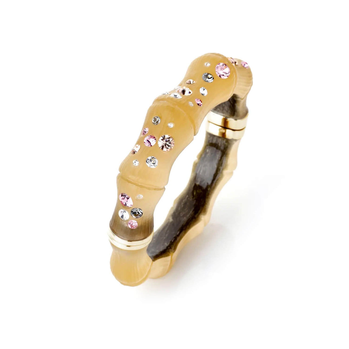 TEEK - Swarovski Crystal Bamboo Bangles JEWELRY TEEK GNH CHAMPAGNE